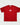 Blalow Reverse oversized T-shirt(Red)